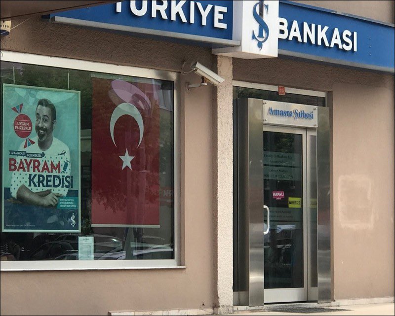 İş Bankası Amasra Şubesi de Kapanıyor!