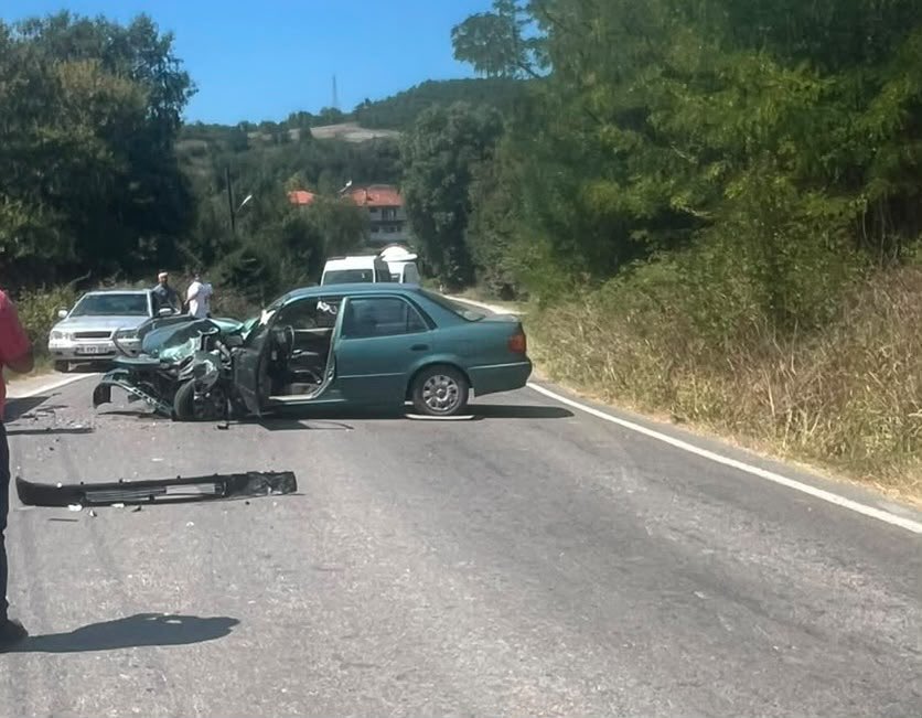 Bartın-arıt yolunda feci kaza