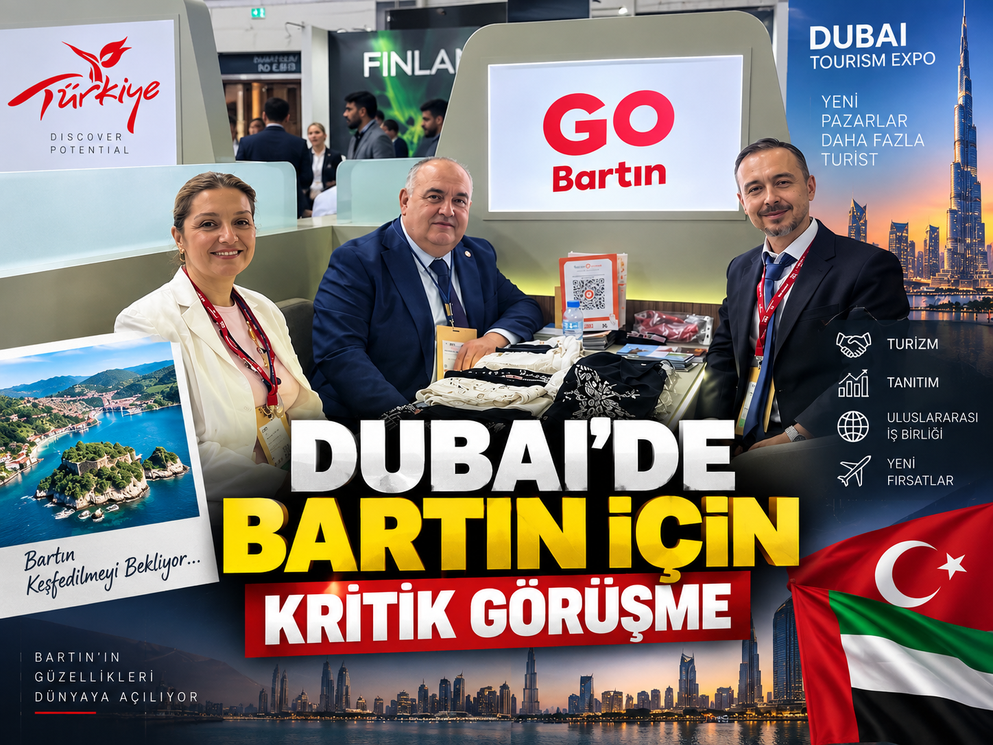 Dubai’de Bartın i̇çin kritik görüşme