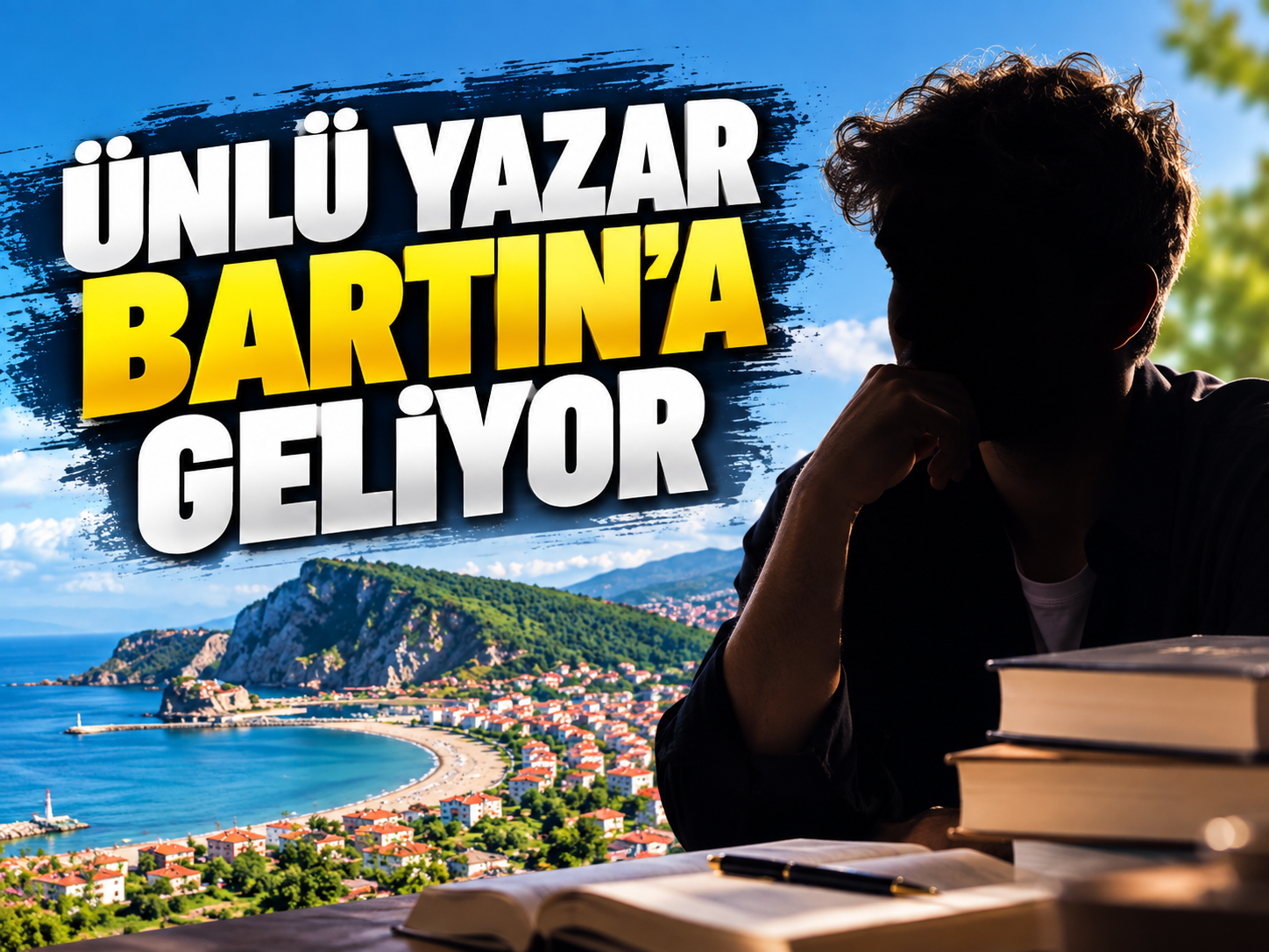 Ünlü yazar Bartın’a geliyor